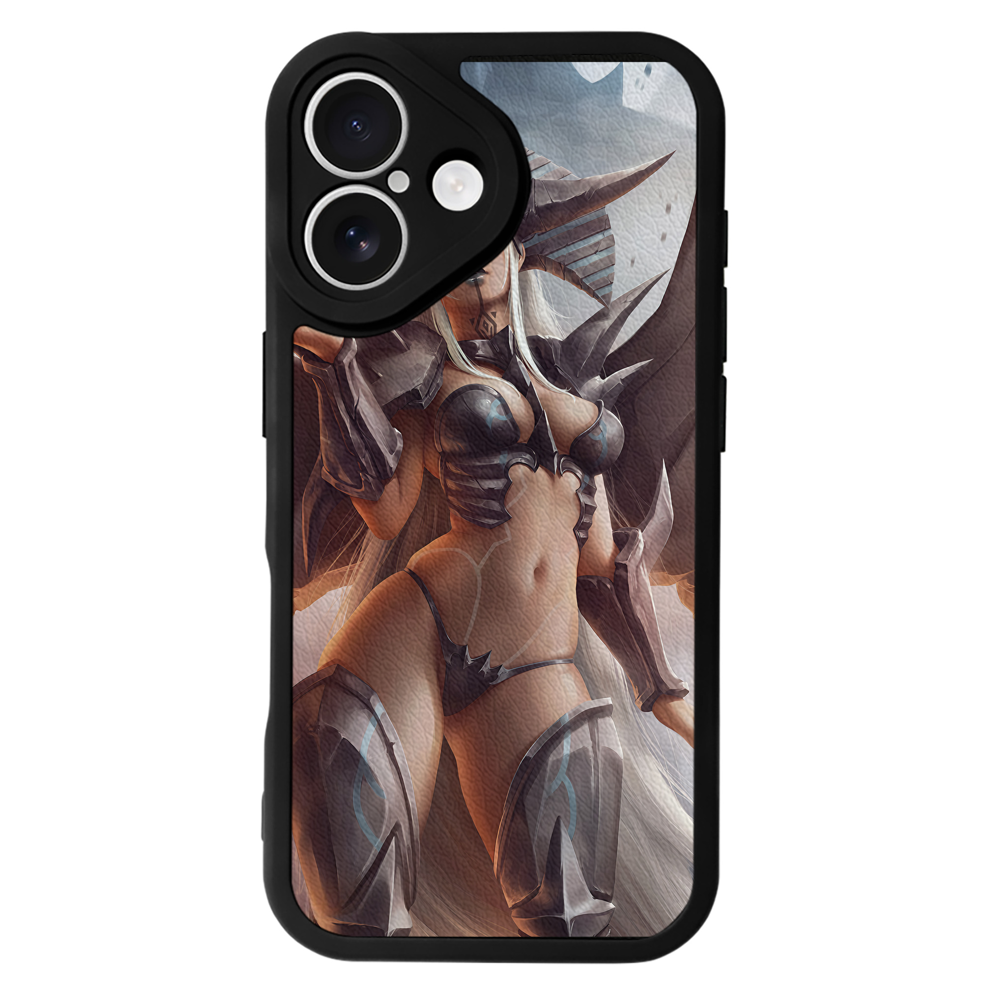 （画像用） 遊☆戯☆王 Yu-Gi-Oh! 【iPhone 16シリーズ対応】シリコンスマホケース（レザー調） 材質：シリコン